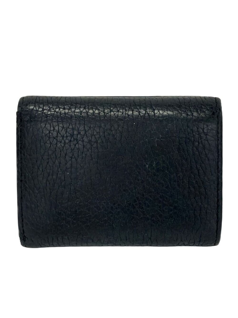 Prada Trifold Wallet Black Leather - Picture 2 of 5